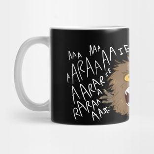 Yelling Fizzgig (No Text) Mug